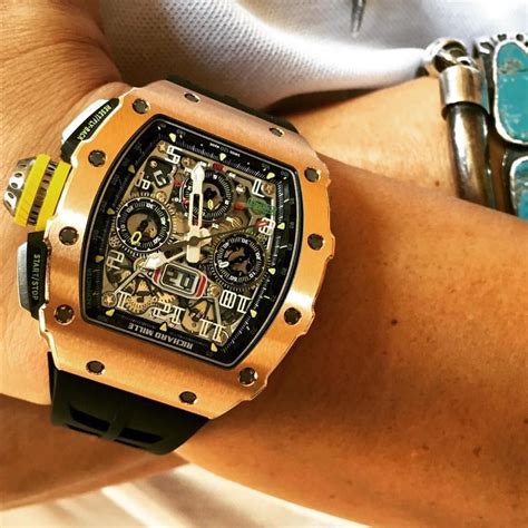 richard mille wrist